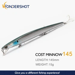 Wondershot Crankbait Wobbler 145mm 15g – Señuelo artificial mar