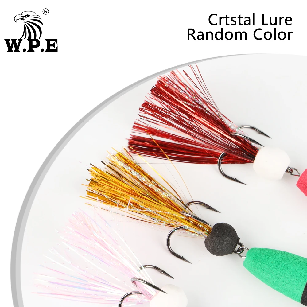 W.P.E Señuelo Lubina Suave Alta Densidad Multicolor Wobblers - imagen 3
