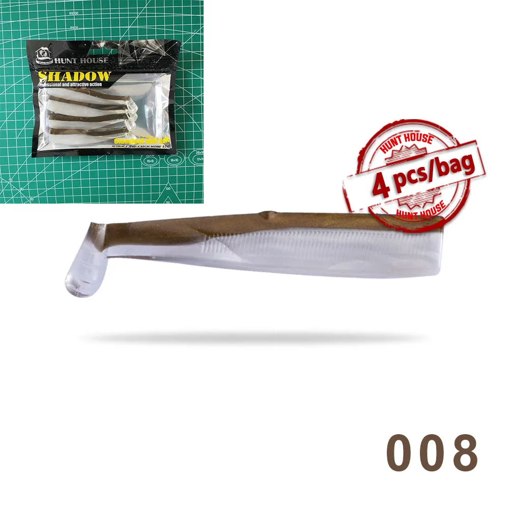 Hunthouse Minnow – Señuelo blando 100mm para lubina y lucio - imagen 2