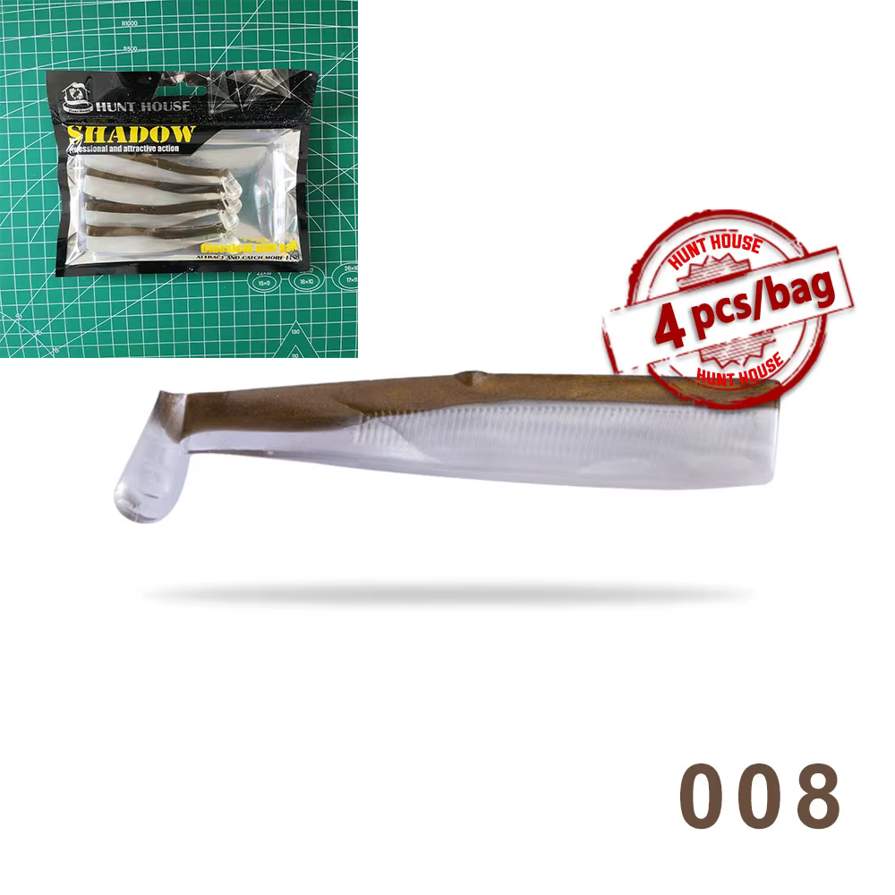 Hunthouse Minnow – Señuelo blando 100mm para lubina y lucio - imagen 2