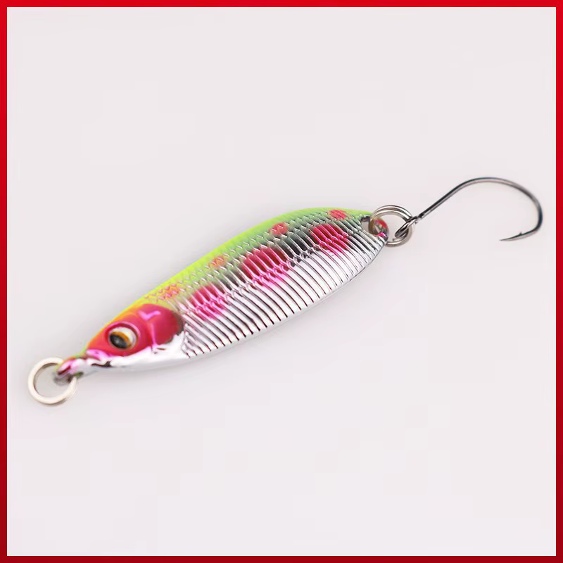Señuelos metalspoon jig 2-5g – Plantillas pequeñas forma S - imagen 2