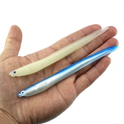 PRO BEROS Swimbait Anguila – Señuelo blando 14cm para Lucio