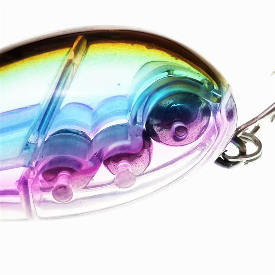 Señuelo Popper superficie 3D boca grande para pesca de agua dulce - imagen 5