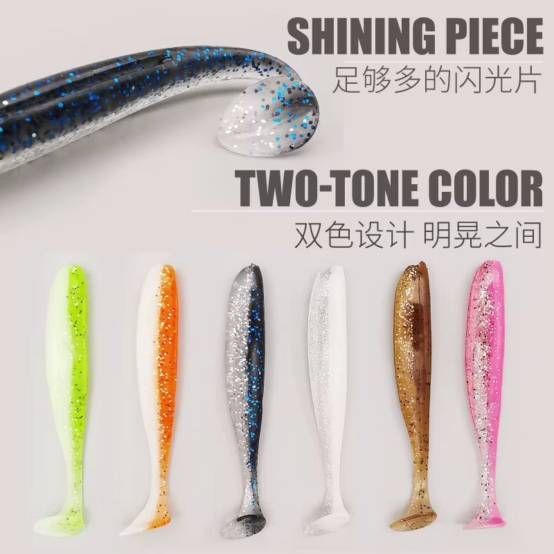 LUREHOLIC Señuelos blandos swimbait – Cebos artificiales - imagen 3