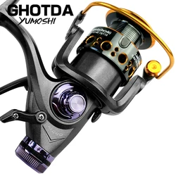 Carrete de carpa con freno dual – Giratorio de metal