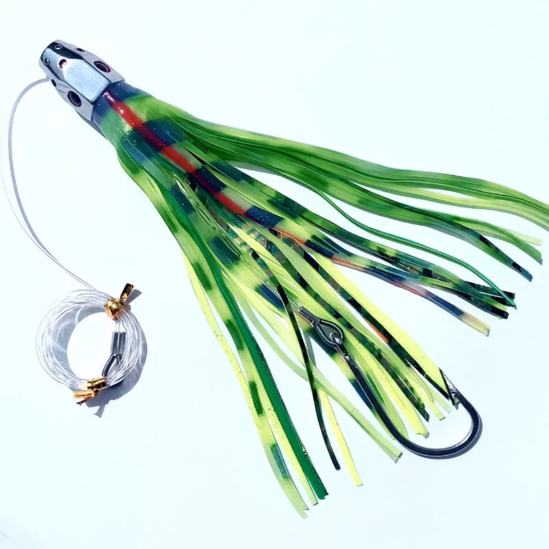 Prowler Señuelos Trolling Rigged Skirted – Big Game Marlin Tuna - imagen 5