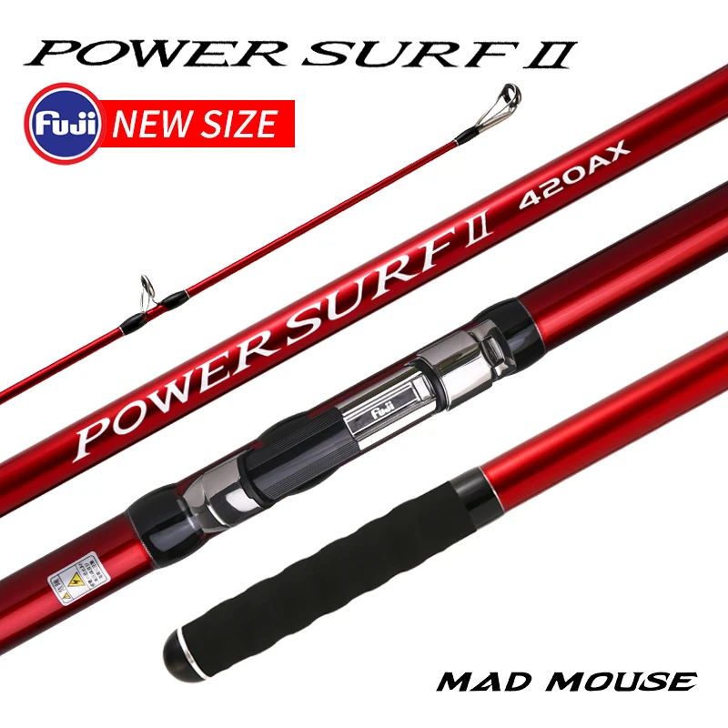Caña de spinning Fuji Madmouse Power en carbono de tramos