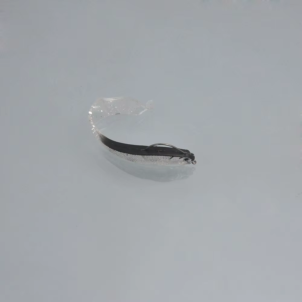 Señuelo Giratorio de Silicona con Cabeza Plomada para Lubina - imagen 3