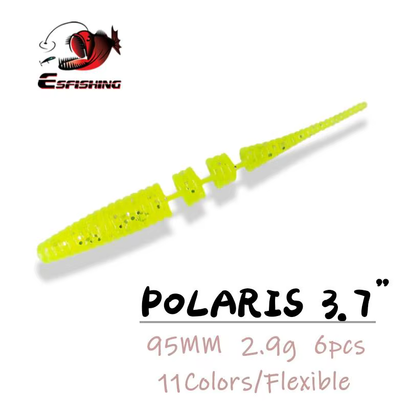 ESFISHING Polaris 95mm – Señuelo blando para depredadores - imagen 3