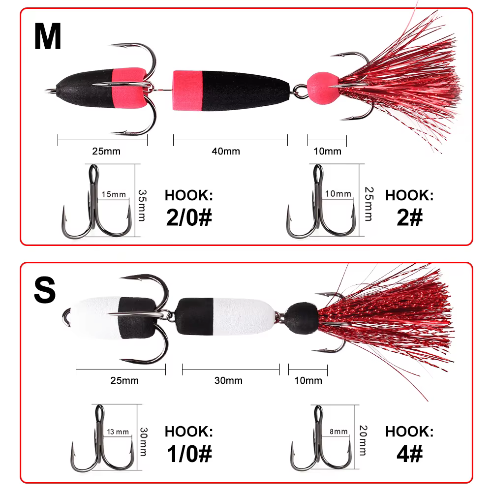 FISH KING Mandula Swimbait – Señuelo espuma para lubina y lucio - imagen 4