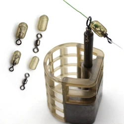 Kit Accesorios Carpa: Giratorias y Antienredos para Montaje de Plomos