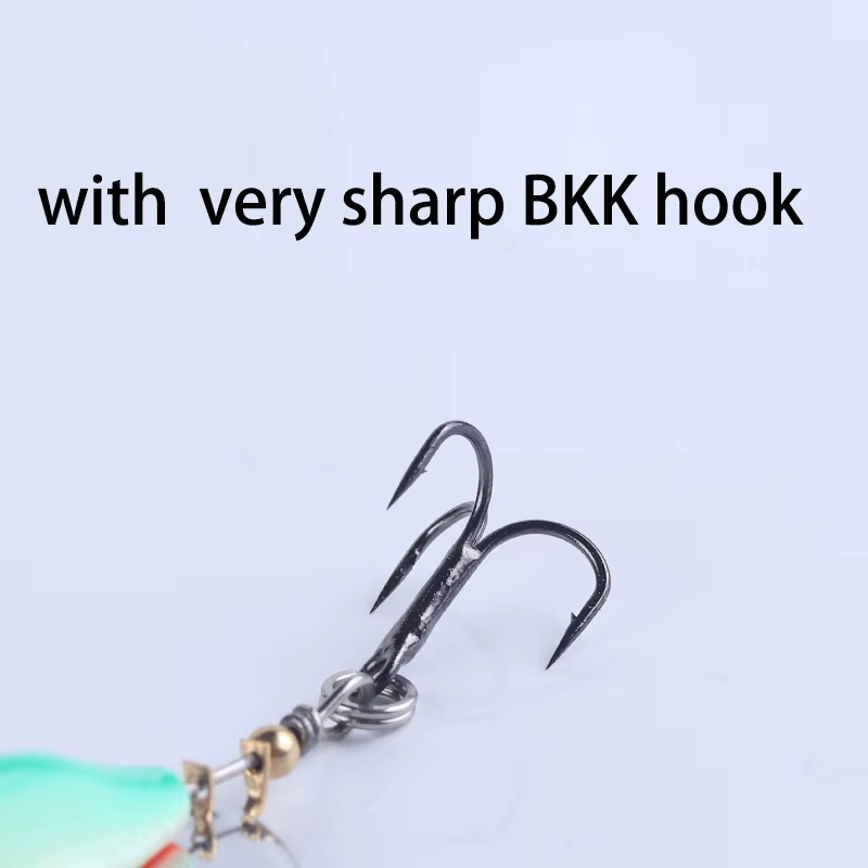 BassLegend Micro Spinnerbait Tailspin vibrante para bass y trucha - imagen 5