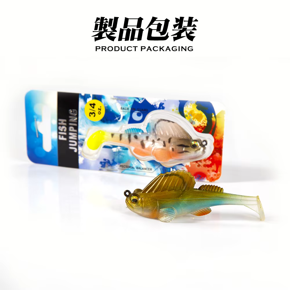 Pack Jig Head Hunthouse – Swimbait para lubina, lucio y perca - imagen 4