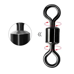 Conectores giratorios con rodamiento de bolas – acero inoxidable