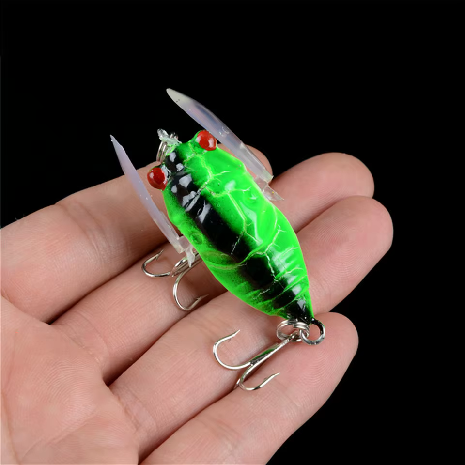 Cicada Wing Señuelo Topwater para Pesca en Superficie - Realista - imagen 3
