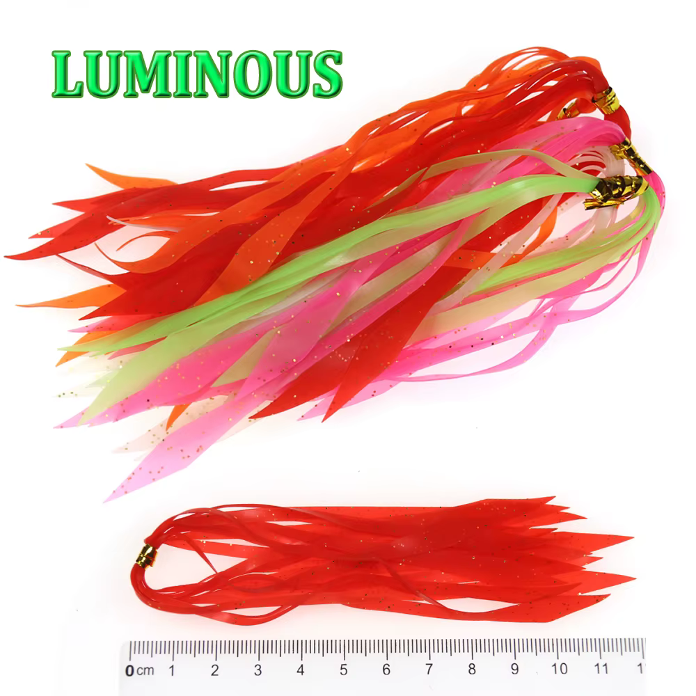 Señuelos de silicona luminosa para spinning - imagen 5
