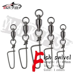 Broche Giratorio Walk Fish – Acero Inoxidable con Rodamiento de Bolas