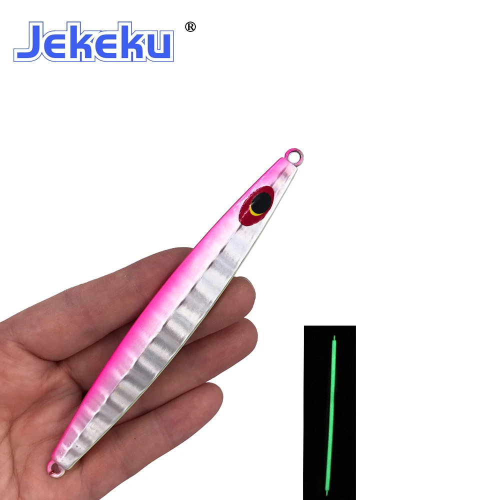 JEKEKU señuelo de jigging lento – cuerpo duro para agua salada