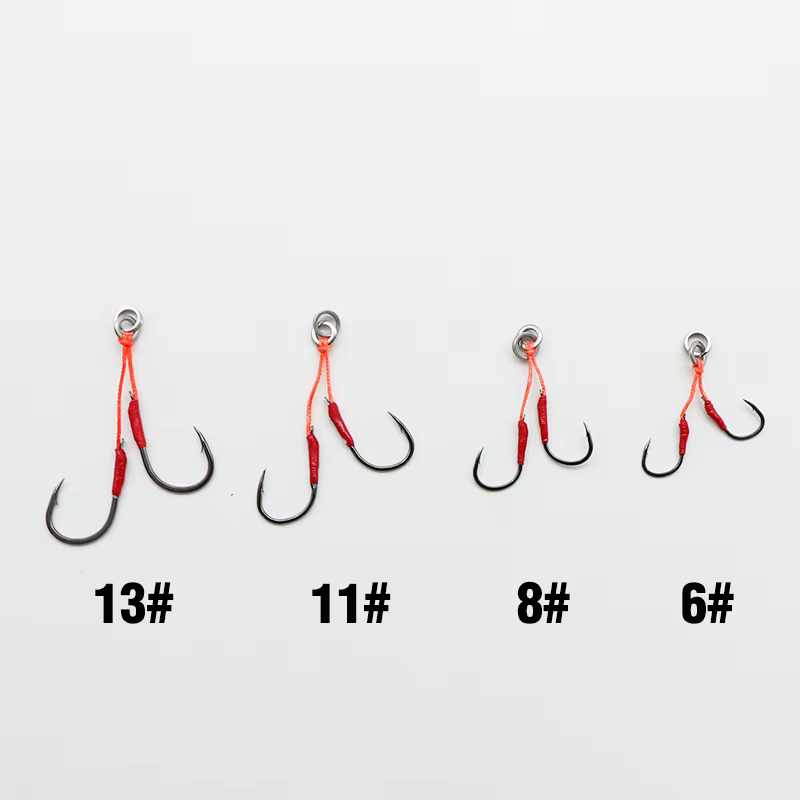 Anzuelos JK SZ10 Jigging Lento – Anillo Sólido para Agua Salada - imagen 2