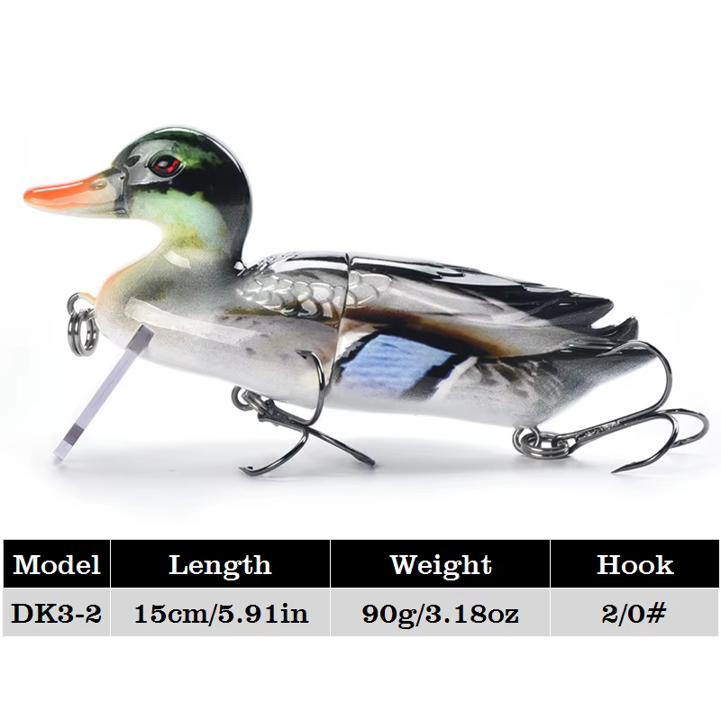 DORISEA Crankbait Swimbait lubina realismo - imagen 4