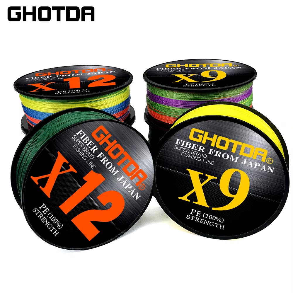 GHOTDA X9X12 Sedal Trenzado Supersuave 20-92lb - imagen 2