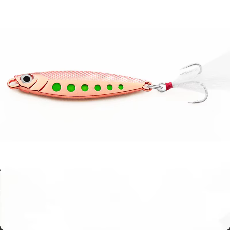 Cebo blanco de zinc 7.5g para jigbait de largo alcance - imagen 3
