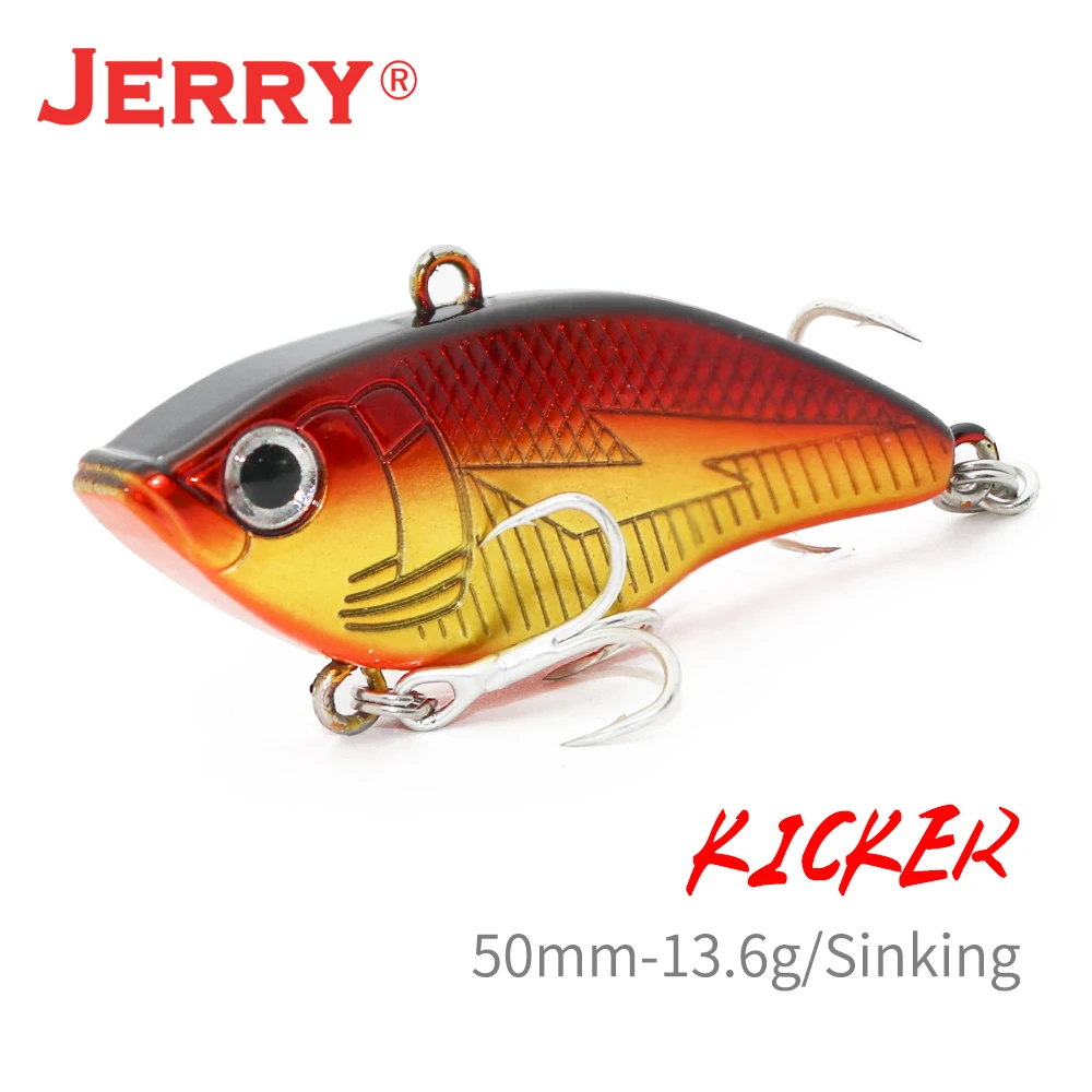 Jerry Kicker Crankbait Lipless – Señuelo hundido para lubina - imagen 4