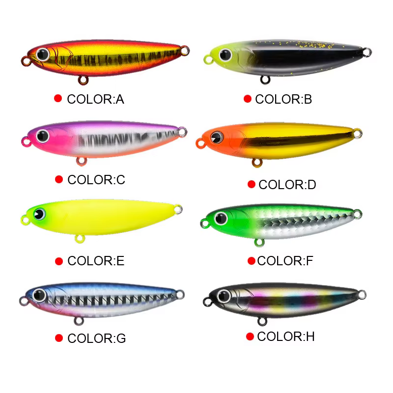 Señuelo Crankbait Lápiz para Depredadores con Ojos 3D - imagen 4