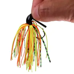 THKFISH Jig Señuelos Swimbaits de Silicona para Lubina – anzuelo