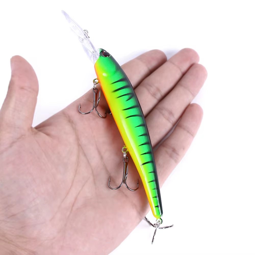 Sensas Minnow Wobbler 3D Láser - Pesca Lucio Carpa