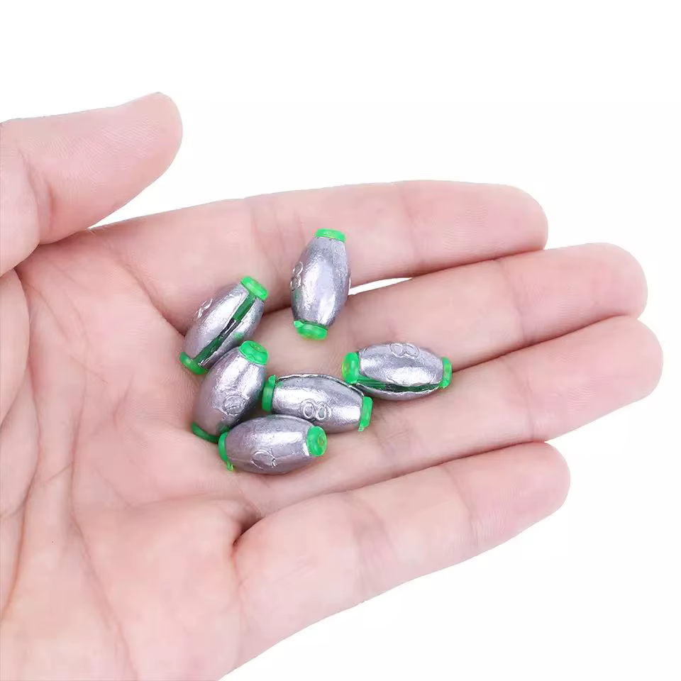 Pesas oliva para pesca de carpa antideslizantes 2g-30g - imagen 4
