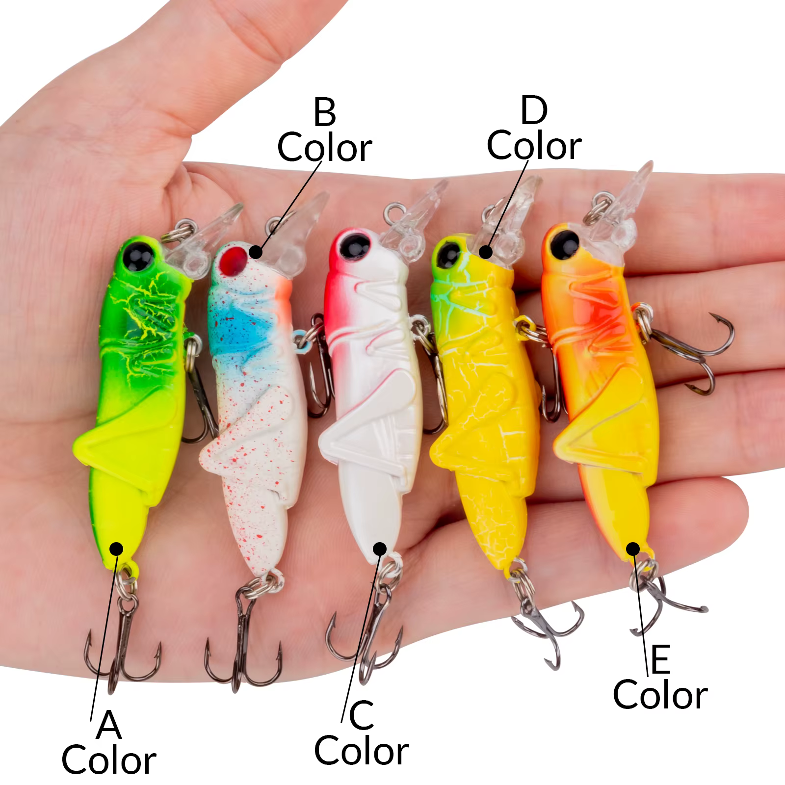 Mini Minnow Crankbait 3D Eyes – Señuelo duro para depredadores - imagen 2
