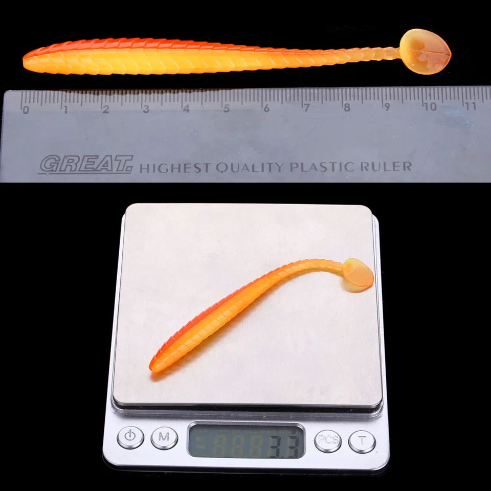 WALK FISH Ripple Shad – Cebo suave de silicona eficaz para trucha - imagen 4