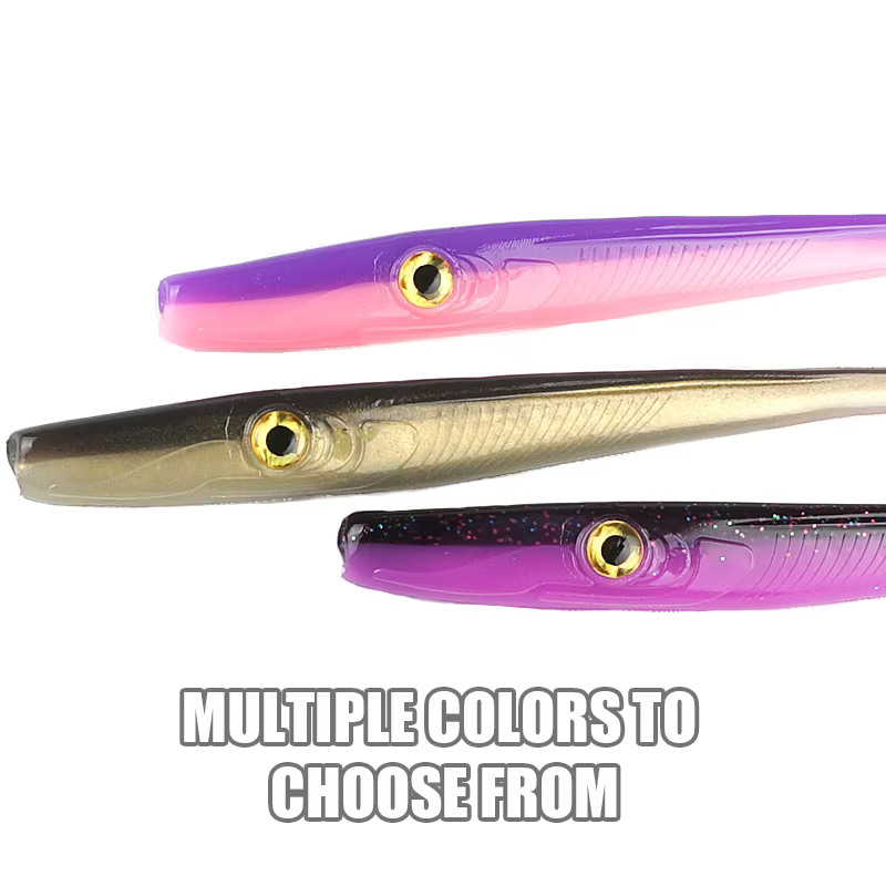 Supercontinent Crazy Slug – Señuelo shad blando 185mm para lubina - imagen 5