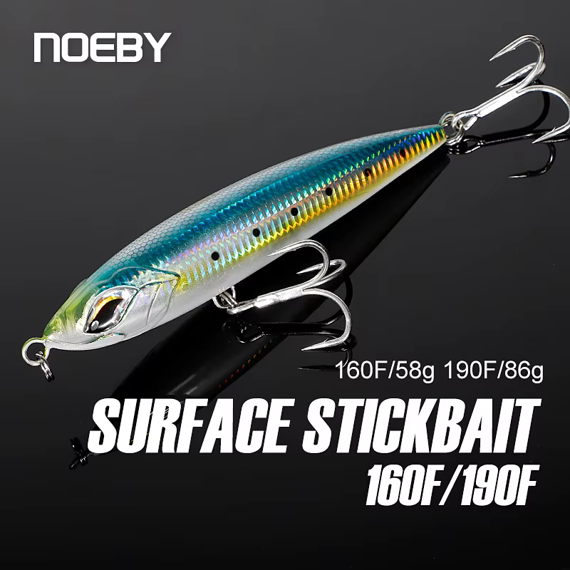 Noeby Stickbait GT 19cm – Flotante para curricán marino - imagen 4