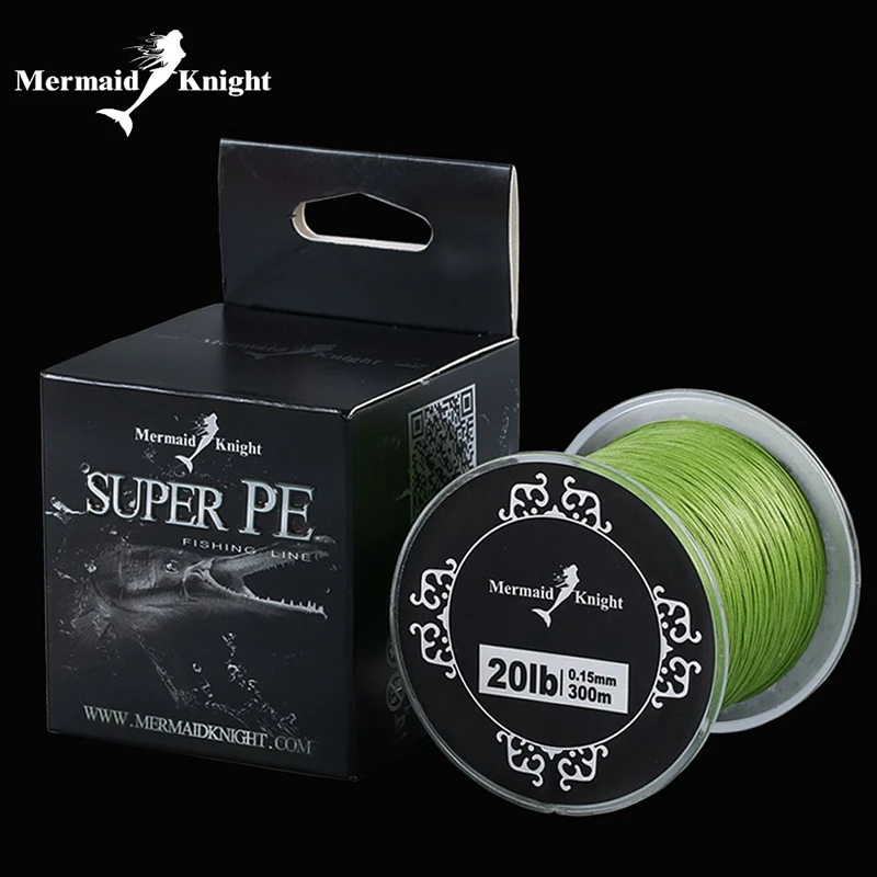 MermaidKnight Sedal trenzado PE8 para lucio y carpas pesca depredador - imagen 3
