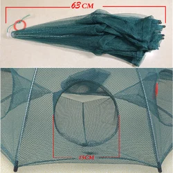 Trampa hexagonal automática para cangrejos – Red de nailon portátil