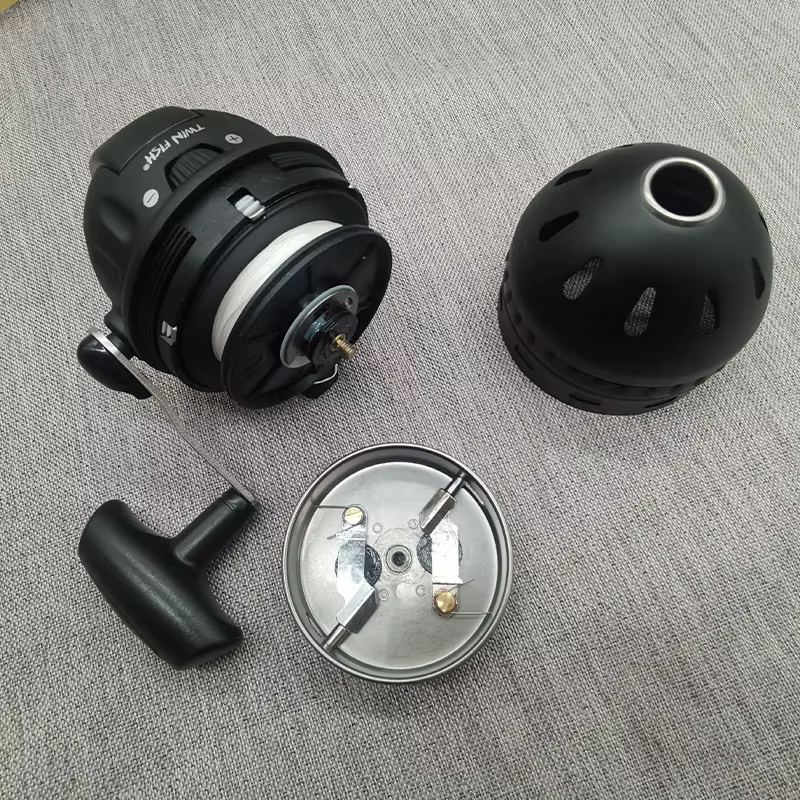 Carrete cerrado BL45 metálico para pesca - imagen 5