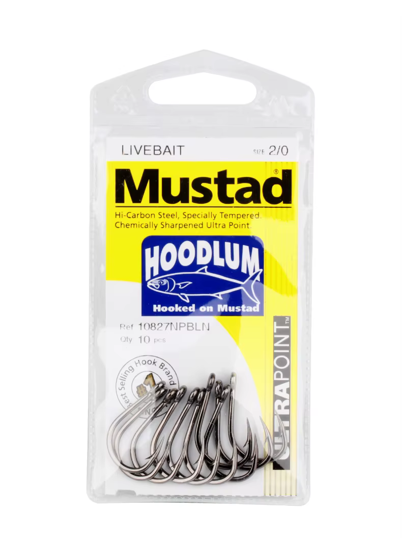 Mustad 10827np Anzuelos Jig Bait con púas para mar - imagen 3