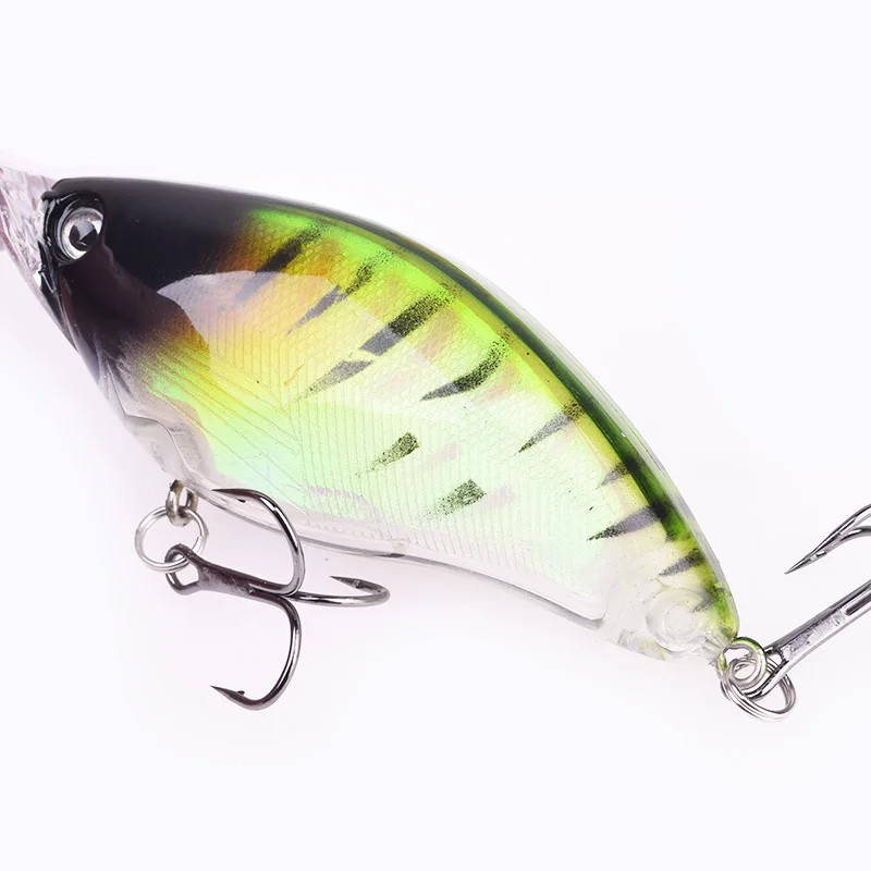Wobblers grandes buceo rápido para lubina – Señuelos pesca manivela - imagen 3