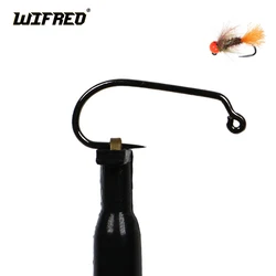 WIFREO Anzuelos para mosca sin puas ninfas y Caddis Pupa #10-18