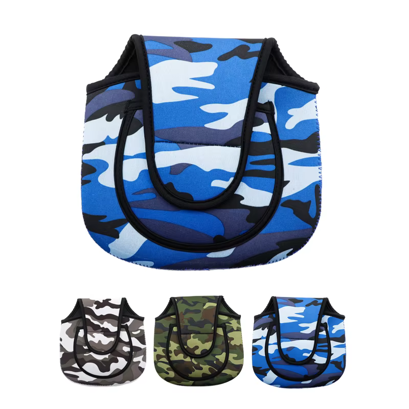 Funda impermeable para carrete de pesca – Camuflaje - imagen 5