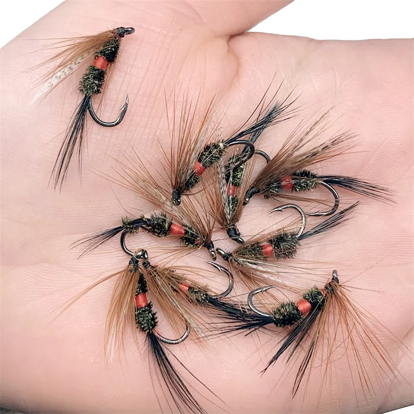 Moscas artificiales realistas Scud para trucha – ninfa serpentina - imagen 3