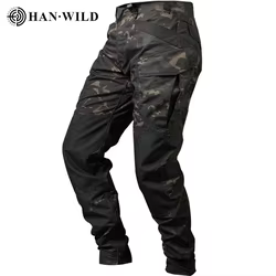 Pantalones tácticos camuflaje con refuerzos de rodilla – Outdoor resistente