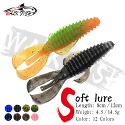 WALK FISH RGBUG Swimbait – Señuelo de silicona para lubina y perca