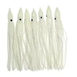 Jig de vinilo luminoso calamar y pulpo para pesca