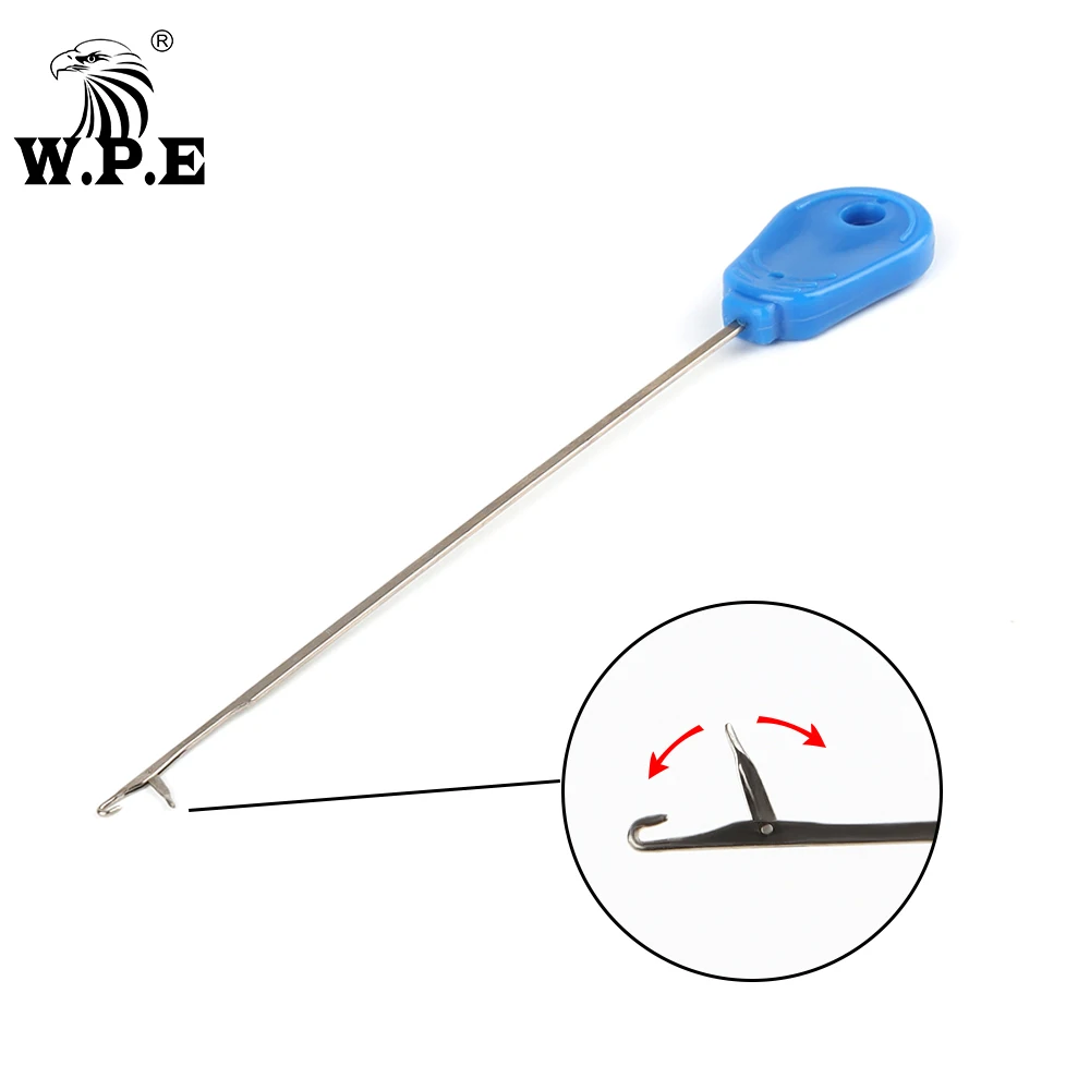 W.P.E. Set Agujas Boilie y Herramienta Baiting Inox para carpa