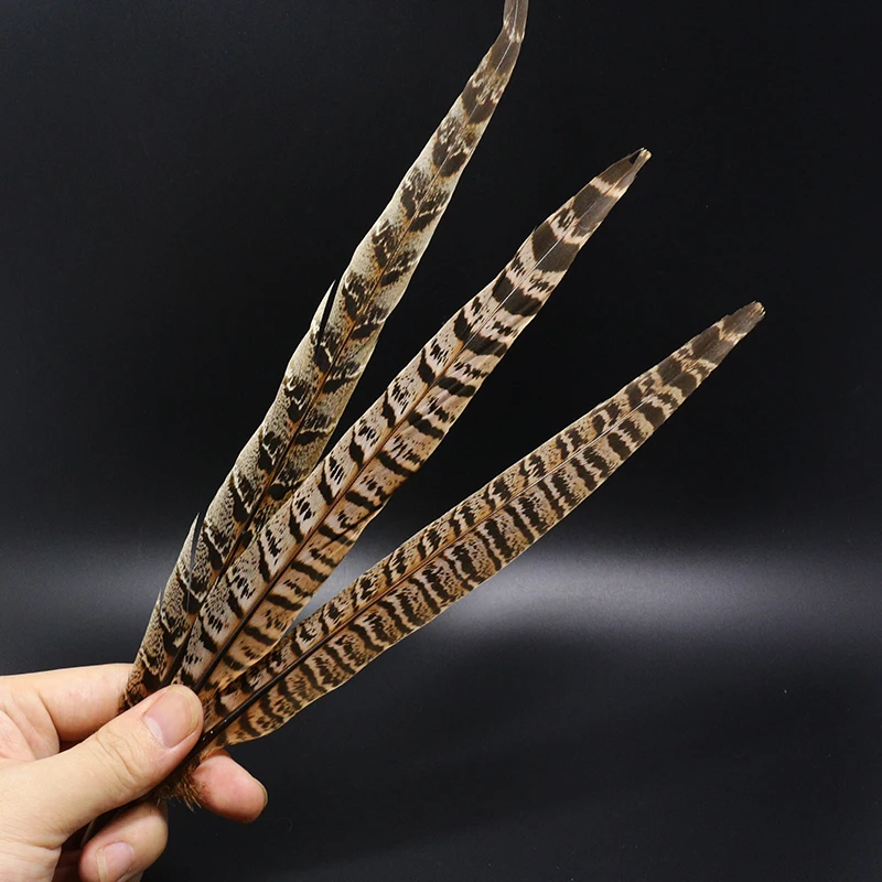 Persuader plumas Hen Pheasant marrón para moscas de trucha - imagen 2