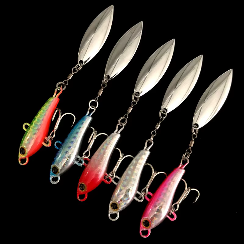 Spinner Metal VIB – Cuchara giratoria Vibración 10-35g - imagen 3