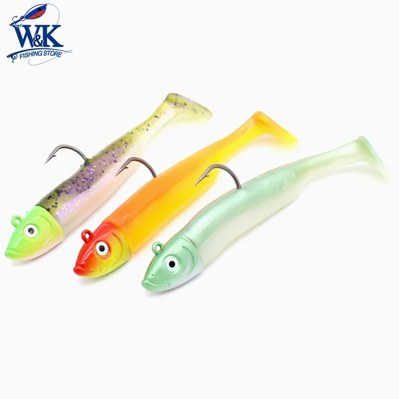 Slinky Shad 095 – Swimbait 12g 7,5cm negro acción alta